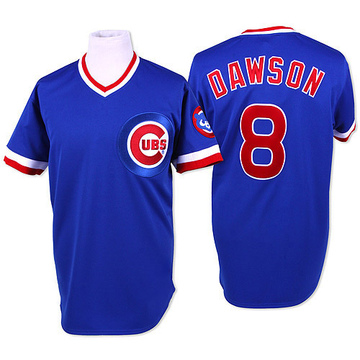 Andre Dawson 1990 Chicago Cubs Men's Home Cooperstown Jersey