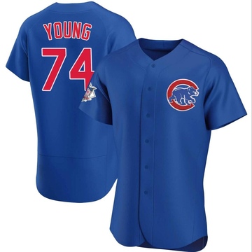 Jared Young Men's Nike White Chicago Cubs Home Authentic Custom Jersey